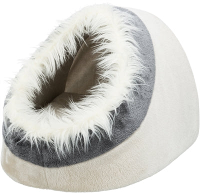 Trixie Katzenkorb Iglu Minou Beige / Grau